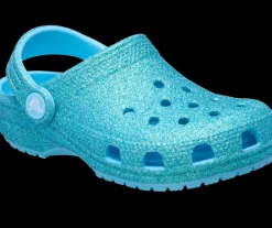 CROCS Kids' Classic Iridescent Glitter Clog