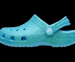 CROCS Kids' Classic Iridescent Glitter Clog