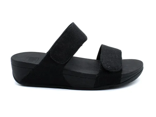 FITFLOP Lulu Adjustable Shimmerlux Slides