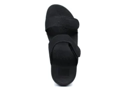 FITFLOP Lulu Adjustable Shimmerlux Slides