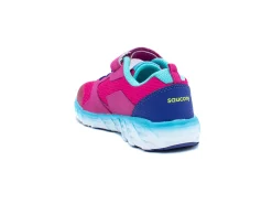 SAUCONY BIG KID'S WIND 2.0 A/C SNEAKER