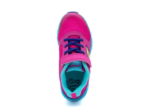 SAUCONY BIG KID'S WIND 2.0 A/C SNEAKER