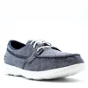 SKECHERS Women's GOwalk Lite Isla Boat Shoes - Navy