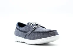 SKECHERS Women's GOwalk Lite Isla Boat Shoes - Navy