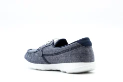 SKECHERS Women's GOwalk Lite Isla Boat Shoes - Navy